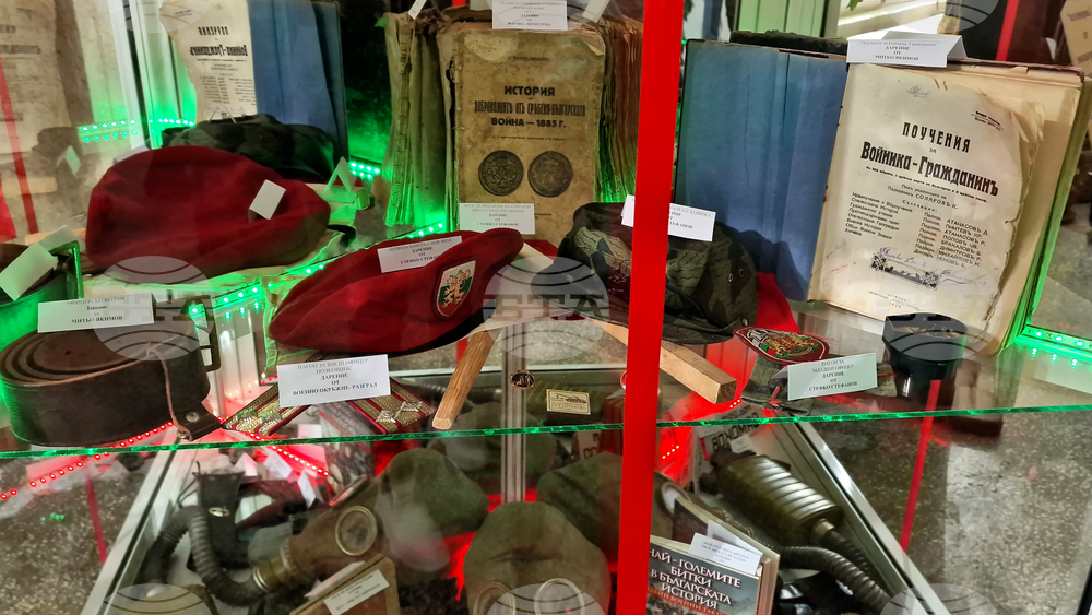 Разград - военен кът и освещаване на знамето на Българската армия