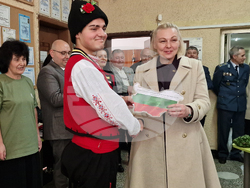 Разград - военен кът и освещаване на знамето на Българската армия