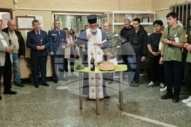 Разград - военен кът и освещаване на знамето на Българската армия