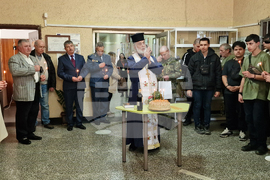 Разград - военен кът и освещаване на знамето на Българската армия