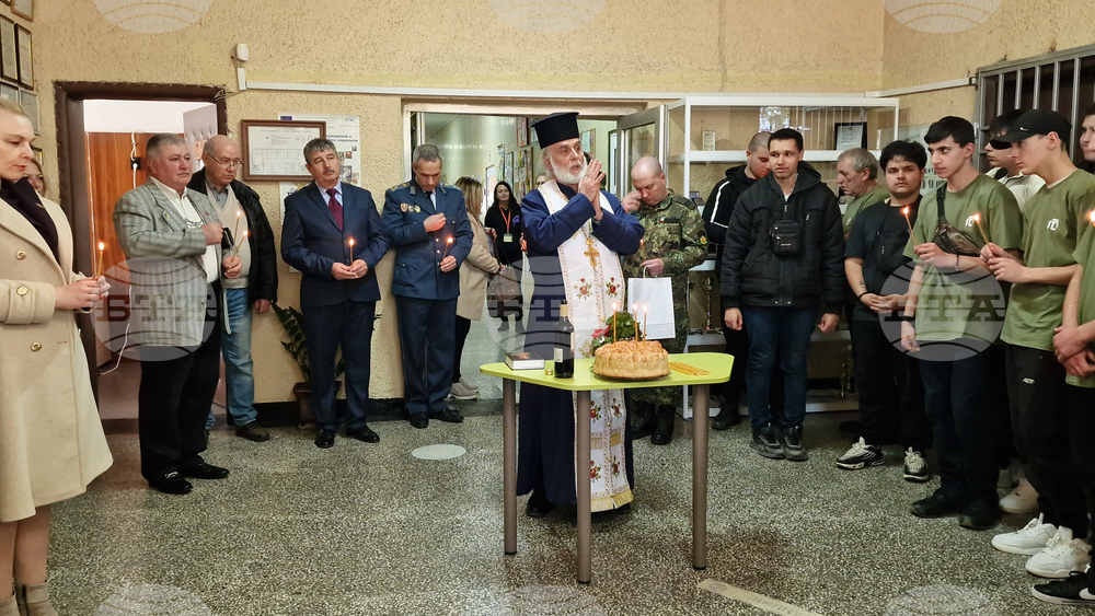 Разград - военен кът и освещаване на знамето на Българската армия