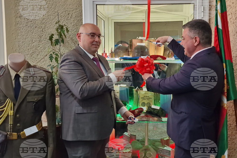 Разград - военен кът и освещаване на знамето на Българската армия