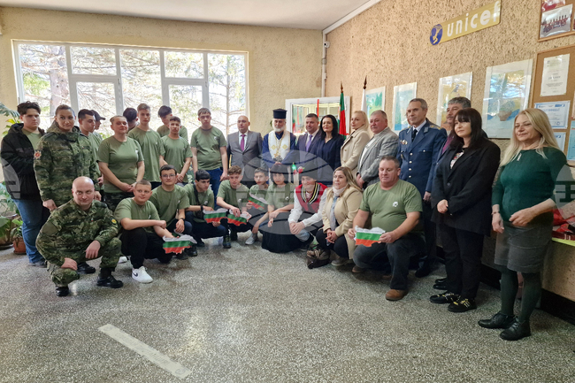 Разград - военен кът и освещаване на знамето на Българската армия