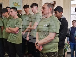 Разград - военен кът и освещаване на знамето на Българската армия