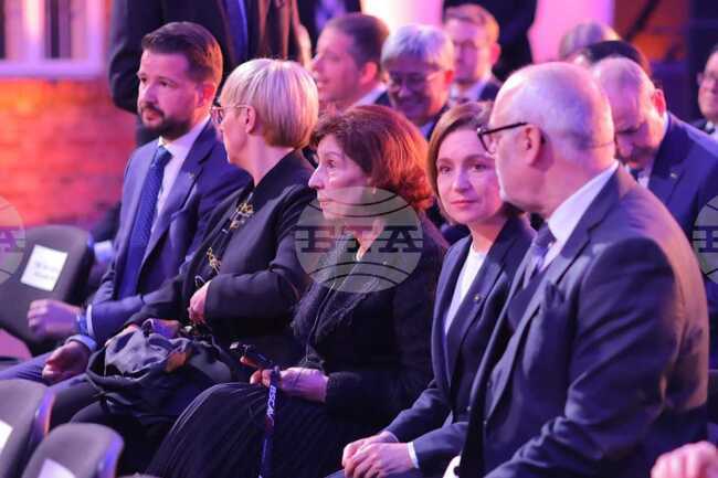 Гордана Силяновска участва във възпоменателната церемония по случай 80-ата годишнина от освобождаването на концентрационния лагер "Аушвиц-Биркенау"