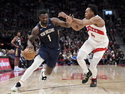 Pelicans Raptors Basketball