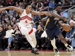 Pelicans Raptors Basketball