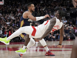 Pelicans Raptors Basketball