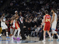 Hawks Timberwolves Basketball