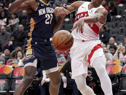 Pelicans Raptors Basketball
