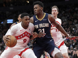 Pelicans Raptors Basketball