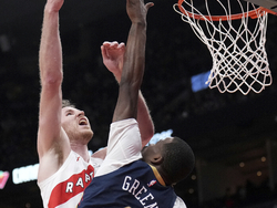 Pelicans Raptors Basketball