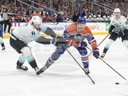 Kraken Oilers Hockey