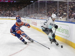 Kraken Oilers Hockey