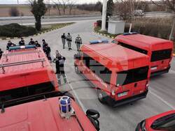 Снимка: МВР - Модулът за издирване и спасяване на ГД „Пожарна безопасност и защита на населението“ отпътува за Република Турция 