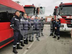 Снимка: МВР - Модулът за издирване и спасяване на ГД „Пожарна безопасност и защита на населението“ отпътува за Република Турция 