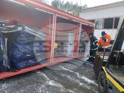 Снимка: МВР - Модулът за издирване и спасяване на ГД „Пожарна безопасност и защита на населението“ отпътува за Република Турция 