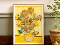 „Лего“ създаде комплект, вдъхновен от прочутата картина на Ван Гог „Слънчогледи“