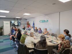 Приложението на изкуствения интелект в медиите и предизвикателствата пред регулацията бяха във фокуса на дискусия в СЕМ. Снимка: Гергана Николова / БТА