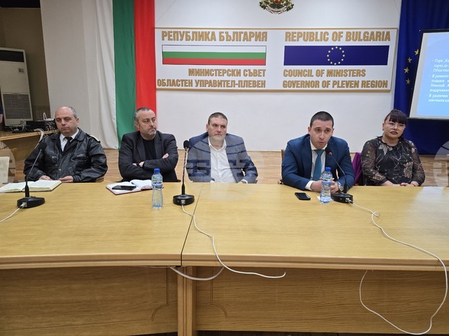 В сградата на областна администрация в Плевен на работна среща обсъдиха поддържането на парк "Кайлъка"