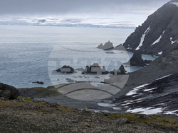 Антарктида - остров Ливингстън - залив Сали рокс - вземане на проби