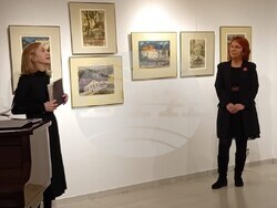 Изложба „Полет“ на художника Маргарит Цанев – Марго бе открита в Българския културен институт в Берлин