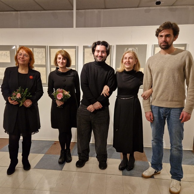 Изложба „Полет“ на художника Маргарит Цанев – Марго бе открита в Българския културен институт в Берлин