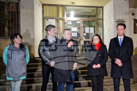 Протест - „Балкантон” - сграда