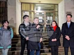 Протест - „Балкантон” - сграда