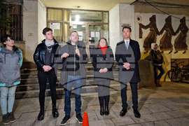 Протест - „Балкантон” - сграда