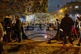 Протест - „Балкантон” - сграда