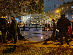 Протест - „Балкантон” - сграда