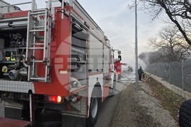 Куклен - пожар на автомобил