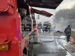 Куклен - пожар на автомобил