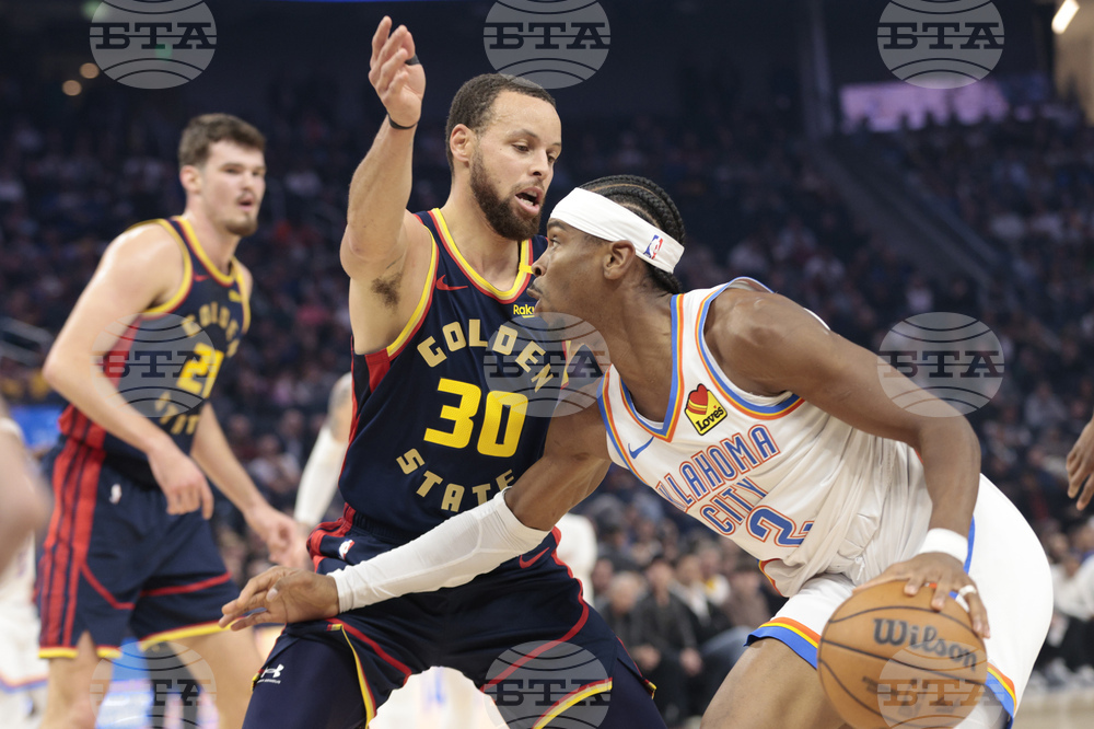 Голдън Стейт надви Оклахома Сити в НБА, въпреки 52 точки на Шай Гилджъс-Аликзандър