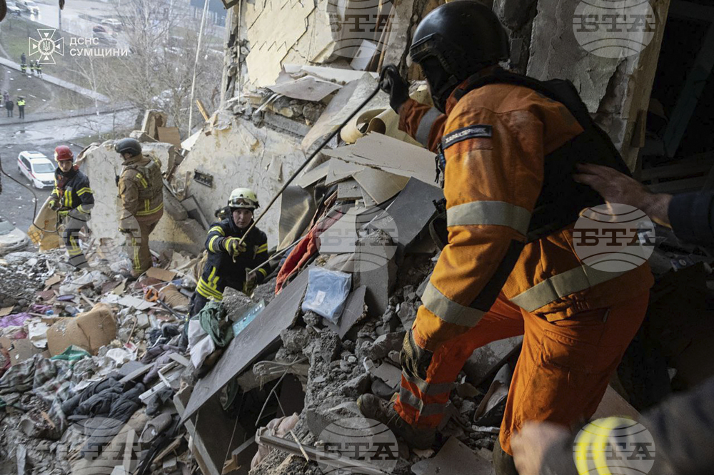 Броят на убитите при руското нападение с дронове в Суми достигна шест