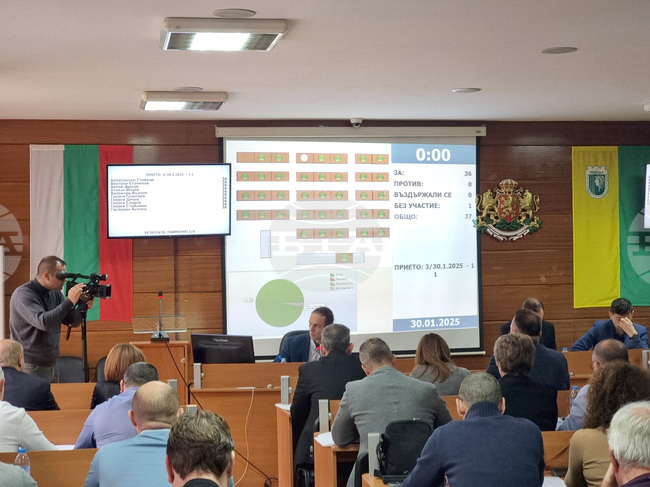 Ямбол - Общински съвет - заседание