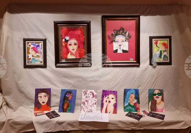 Образът на жената вдъхнови 12-годишна ученичка от Варна за първата й самостоятелна изложба