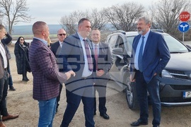 Бяла - Иван Иванов - работно посещение в Русенско