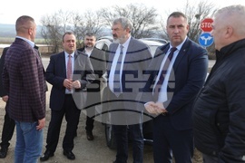 Бяла - Иван Иванов - работно посещение в Русенско