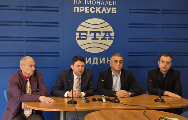 Пресконференция на Гражданския съвет на Гражданско движение за президентска република за област Видин