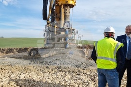 Бяла - Иван Иванов - работно посещение в Русенско