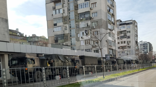 Варна - военна колона