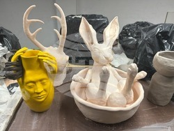 Творба от изложбата Fun & Games. Снимка: Организаторите на събитието