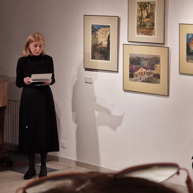 Изложбата „Полет“ на художника Маргарит Цанев – Марго може да бъде разгледана в Българския културен институт в Берлин до 26 февруари