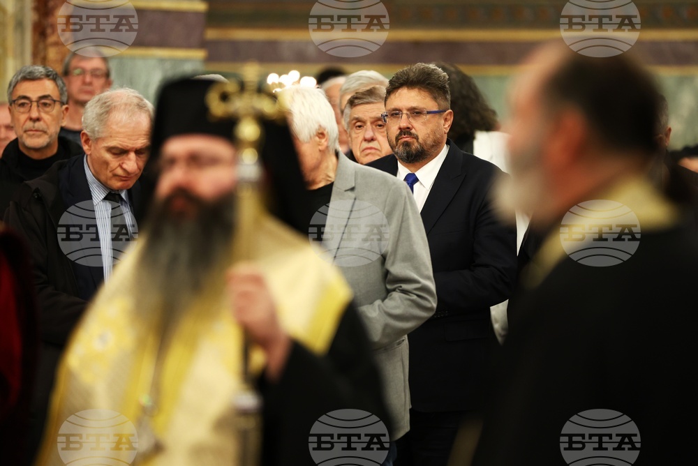Патриаршеска катедрала „Св. Александър Невски“ - Желю Желев - панихида