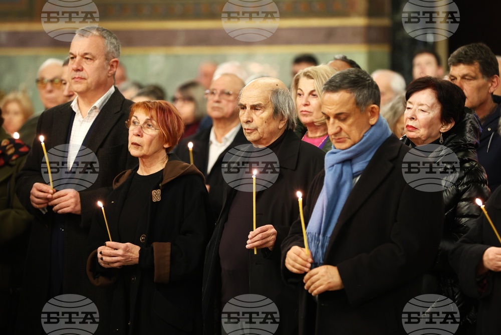 Патриаршеска катедрала „Св. Александър Невски“ - Желю Желев - панихида