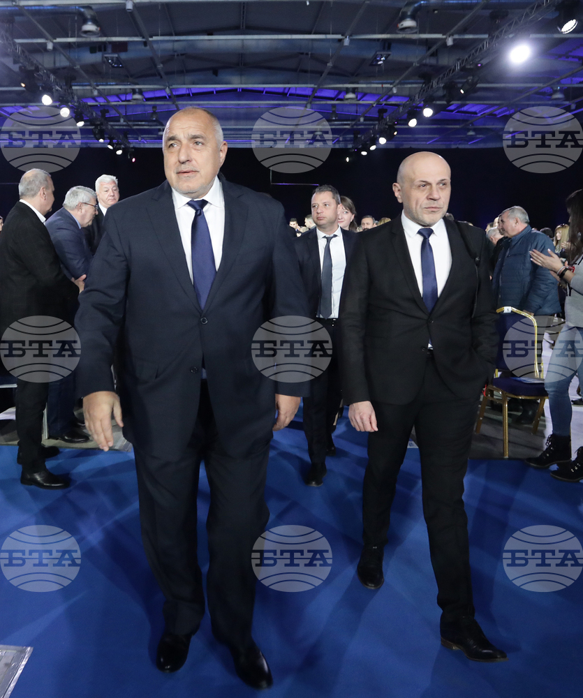 Boyko Borissov Re-elected GERB Leader at Party's National Meeting