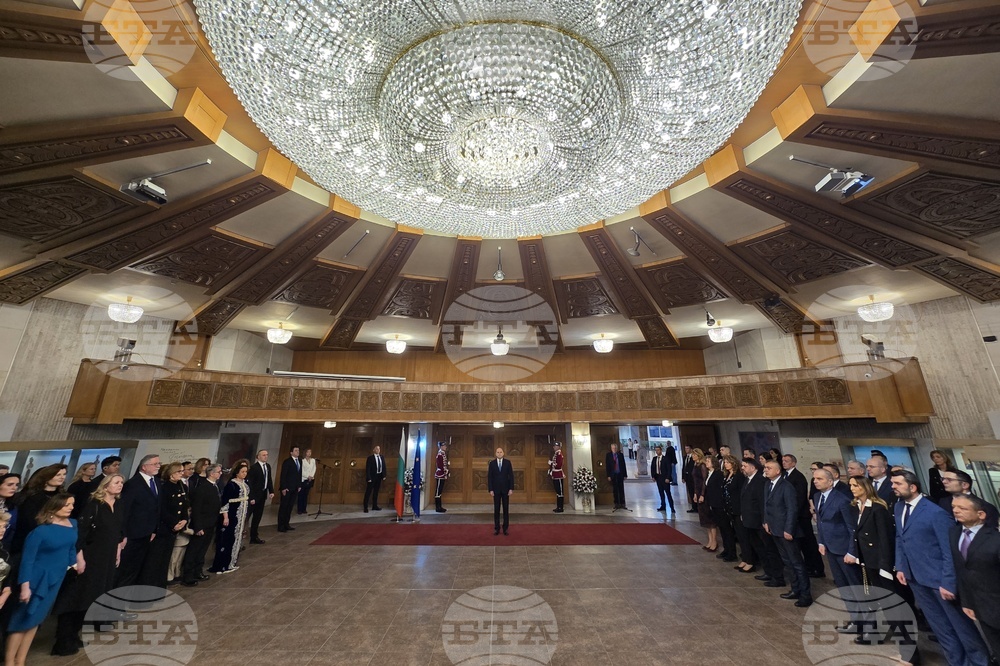 Президент - ръководители на дипломатически мисии - прием