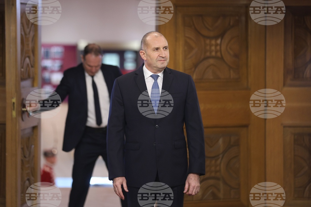 Румен Радев - ръководители на дипломатически мисии - прием